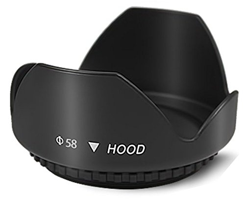 Amazon.com : 58mm Digital Tulip Flower Lens Hood for Fujifilm X-T2